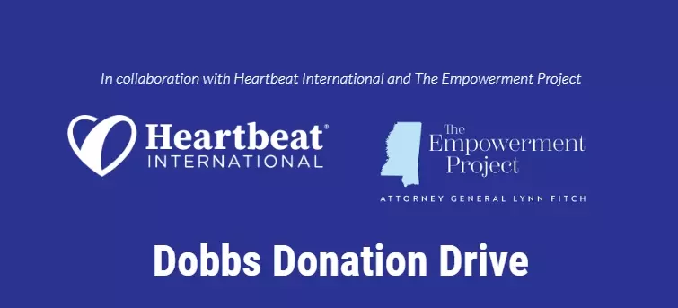 Heartbeat, others join Mississippi AG in pregnancy help effort to commemorate Dobbs
