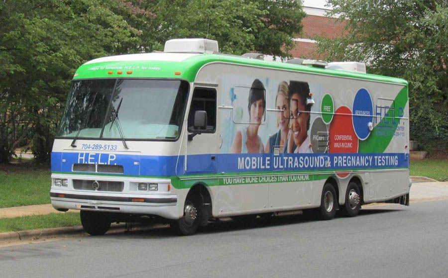 HOPE PRC's new mobile ultrasound unit, given as a gift from a nearby sister organization in rural North Carolina.