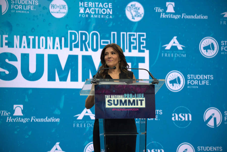 Fox News star encourages pro-life summit to be “happy warriors” in the fight for life