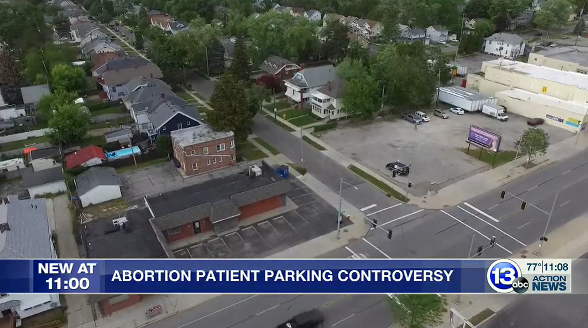 Pro-life group Foundation for Life bought a parking lot across from the Capital Care of Toledo abortion center