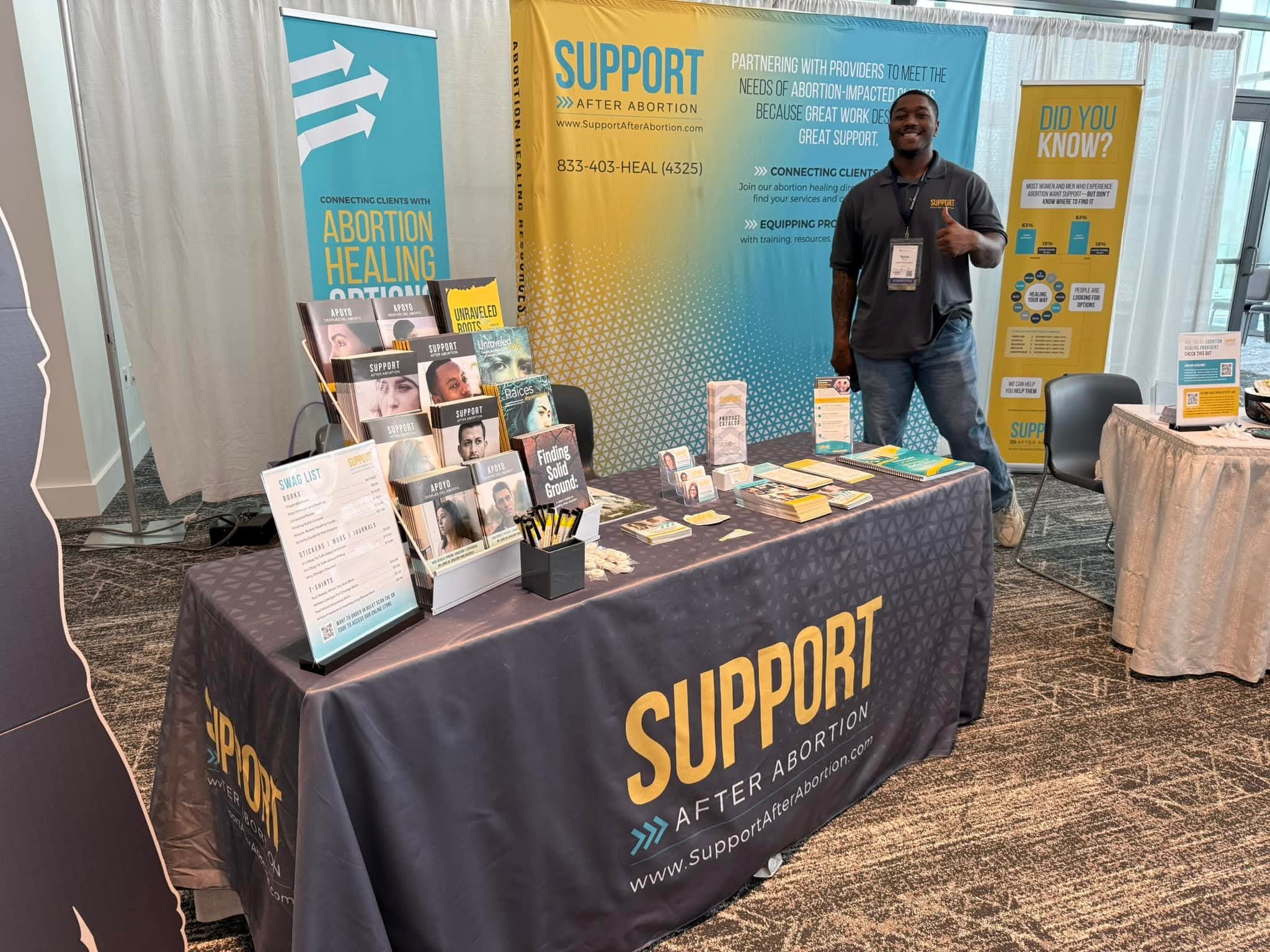 Former college football start now bringing healing to men impacted by abortion