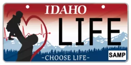 “Tiny billboards for life” - Choose Life Idaho meets license plate goal,  funds will help pregnancy centers