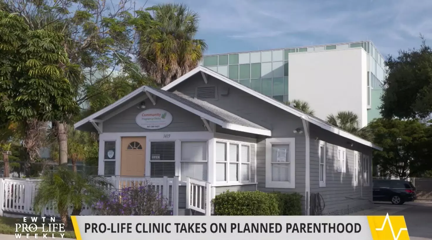 Pregnancy help clinic shines in pro-life television report