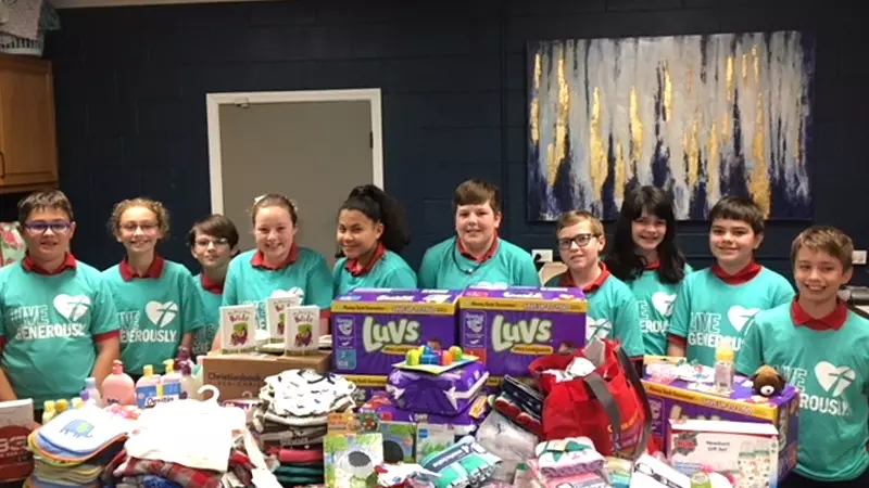 Fifth Grade Students in Arkansas Help Pregnancy Clinic to “Bless All Babies in Every Situation”