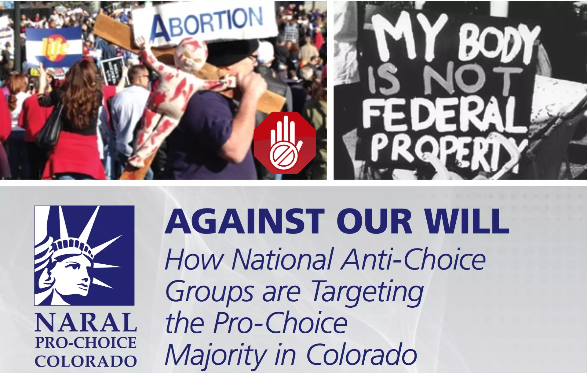 Hilarious NARAL Report: CPCs target women with unplanned pregnancies considering abortion.