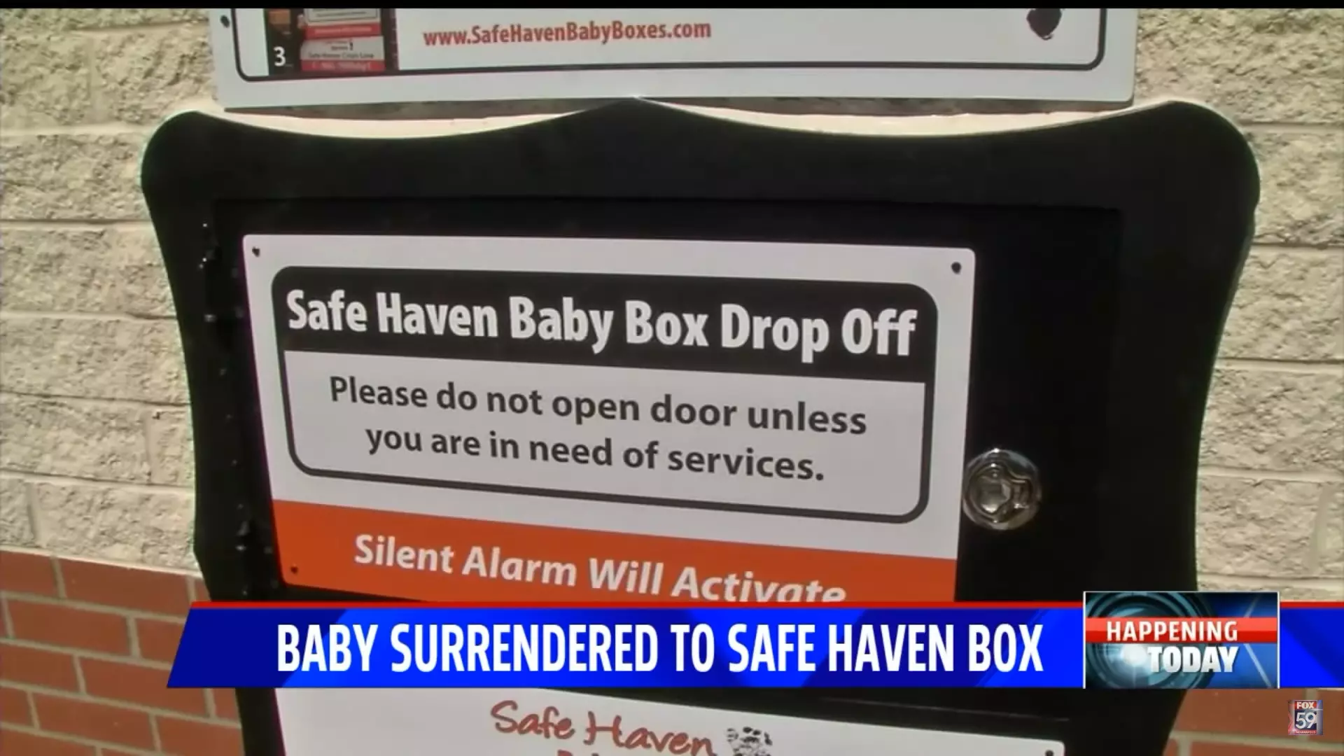 Months after student raised funds to install Indiana baby box, it saved a baby girl’s life