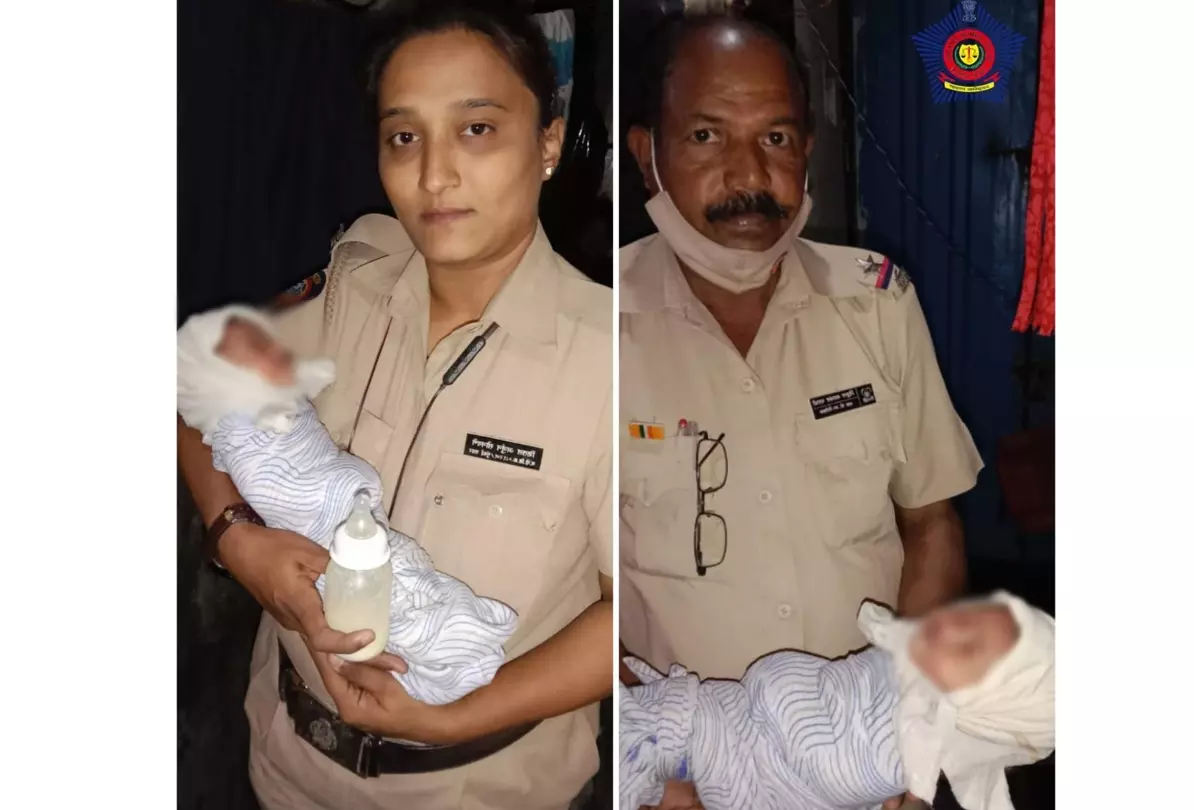 ‘Dumped in a drain’: Mumbai police rescue 5-day-old girl abandoned in ditch