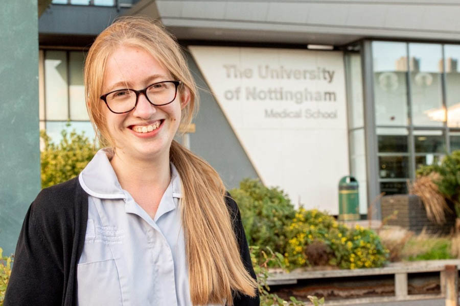 Julia Rynkiewicz, a pro-life midwifery student at the University of Nottingham in the U.K.