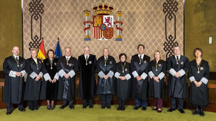 The magistrates of the Spanish Constitutional Court