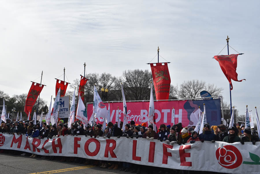 The 2022 March for Life in Washington D.C.