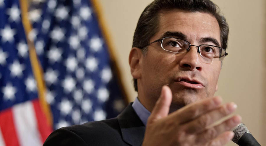 California Attorney General Xavier Becerra is putting the state's pro-abortion stance front and center.