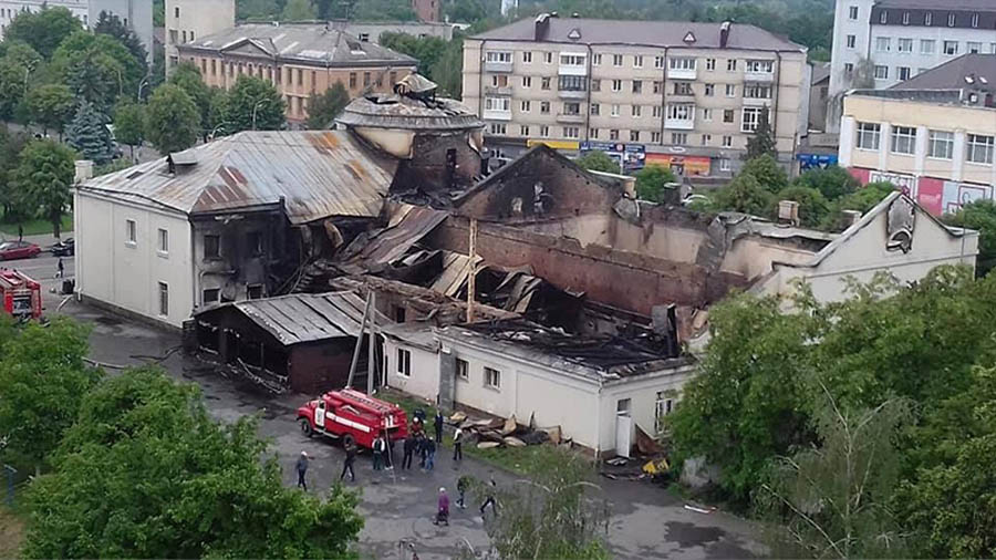 In May, the Pregnancy Care office, located in a youth center in Novograd, Zhytomyr—a state in the northwestern part of Ukraine—was devastated by what has been deemed an “accidental fire.”