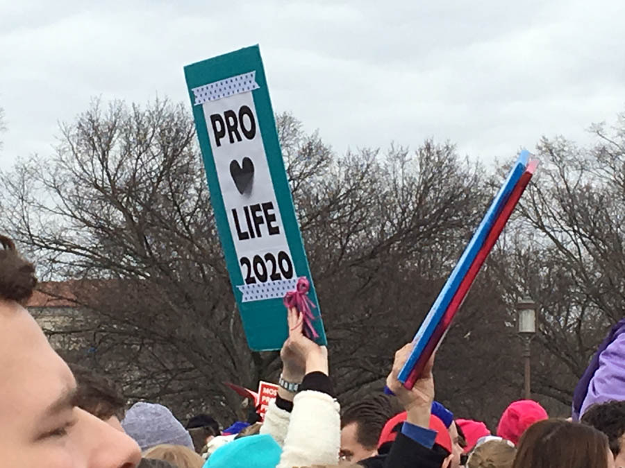 The 2020 national March for Life in Washington D.C.