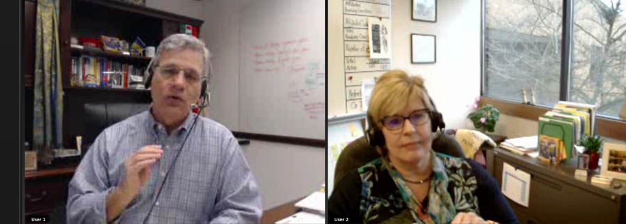 Heartbeat International's Jor-El Godsey and Betty McDowell speak to pregnancy help organizations about moving forward during the coronavirus pandemic