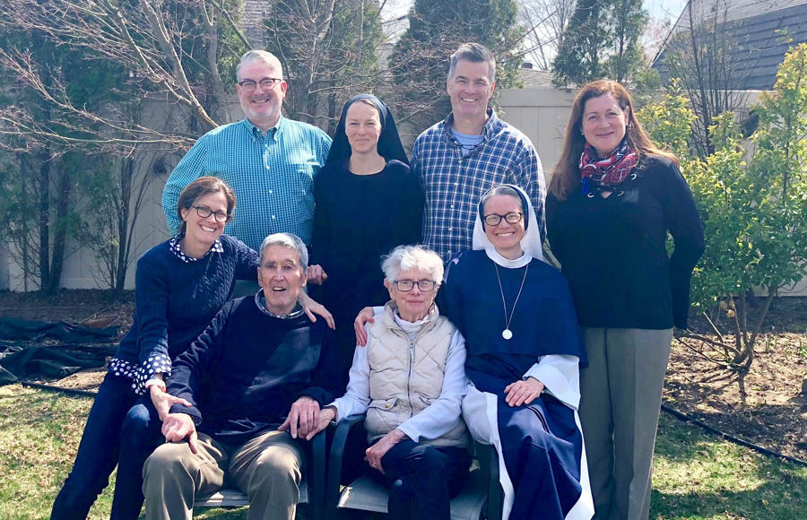 Bill and Peggy Devlin with their family