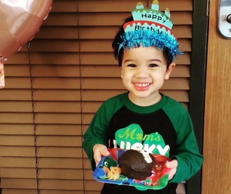 Isaiah recently turned 3; he was saved by Abortion Pill Reversal