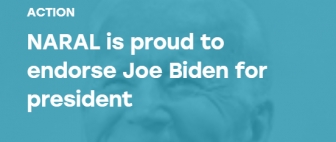 Joe Biden endorsed by pro-abortion NARAL