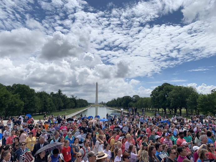 The National Celebrate Life Day rally June 24, 2023 at the Lincoln Memorial in Washington D.C