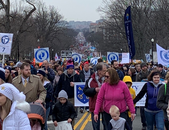 The 2020 March for Life in Washington D.C.