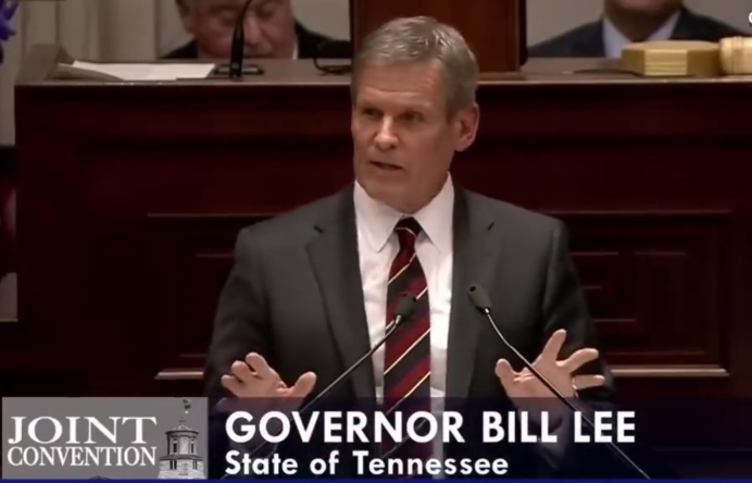 Tenn. Gov. Bill Lee delivers the State of the State address Feb. 6