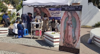 The spring 2022 40 Days for Life campaign in Santa Ana Nextlalpan, Mexico