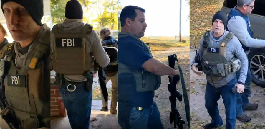 ‘Guns pointed at me’: FBI arrests father of 11 in front of his children for pro-life work