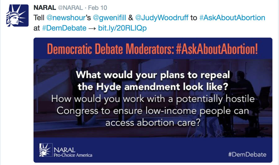 NARAL, You Don't Want this Battle