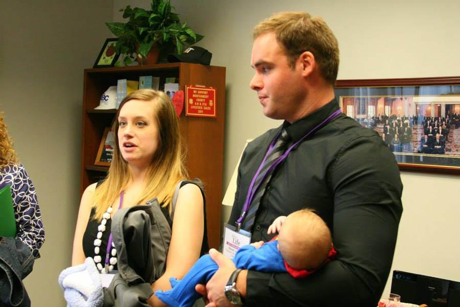 Rescued Families on Display at Legislative Day